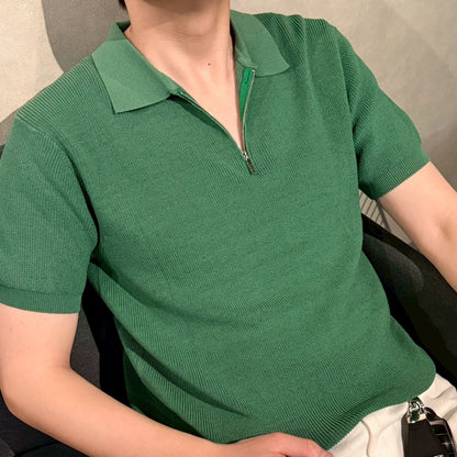 Breezy Knit Short-Sleeve Shirt