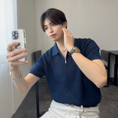 Breezy Knit Short-Sleeve Shirt