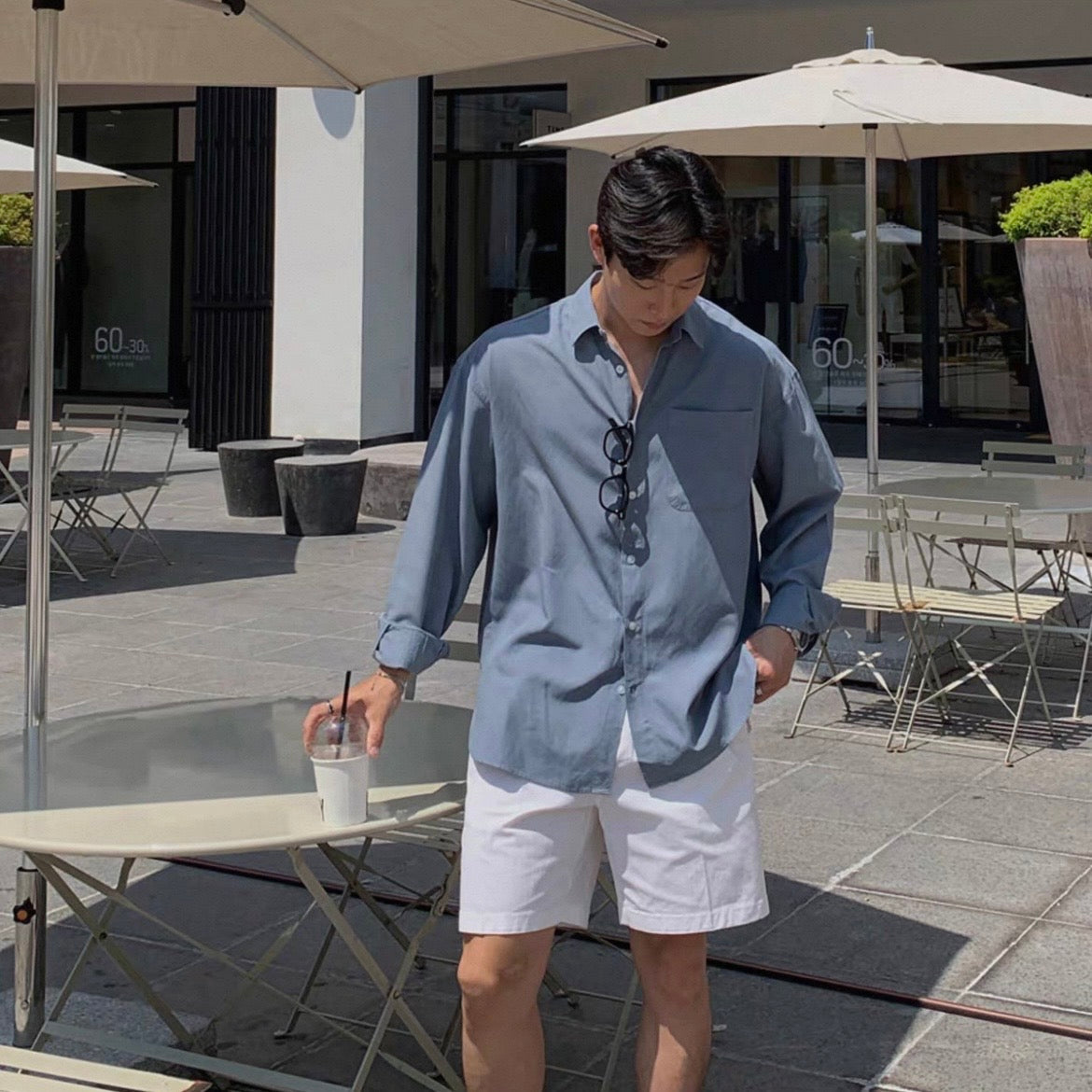 Drape Relaxed Pocket Shirt