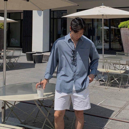 Drape Relaxed Pocket Shirt