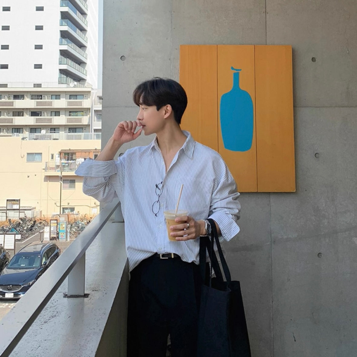 Korean Trend Striped Shirts