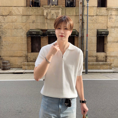 Breezy Knit Short-Sleeve Shirt