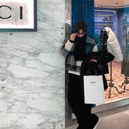 Korean Trend Colorful Knit Sweater