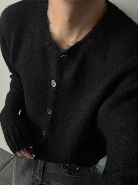 Casual Knit Cardigan Jacket