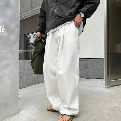 Relaxed Drape Wide Pants