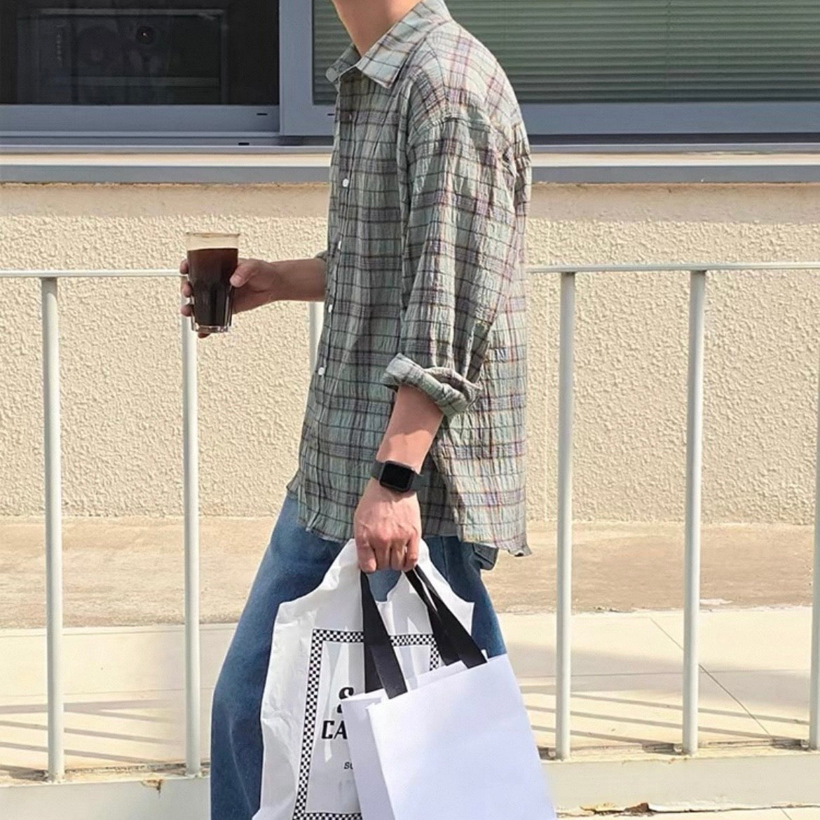 Classic Check Loose Shirt