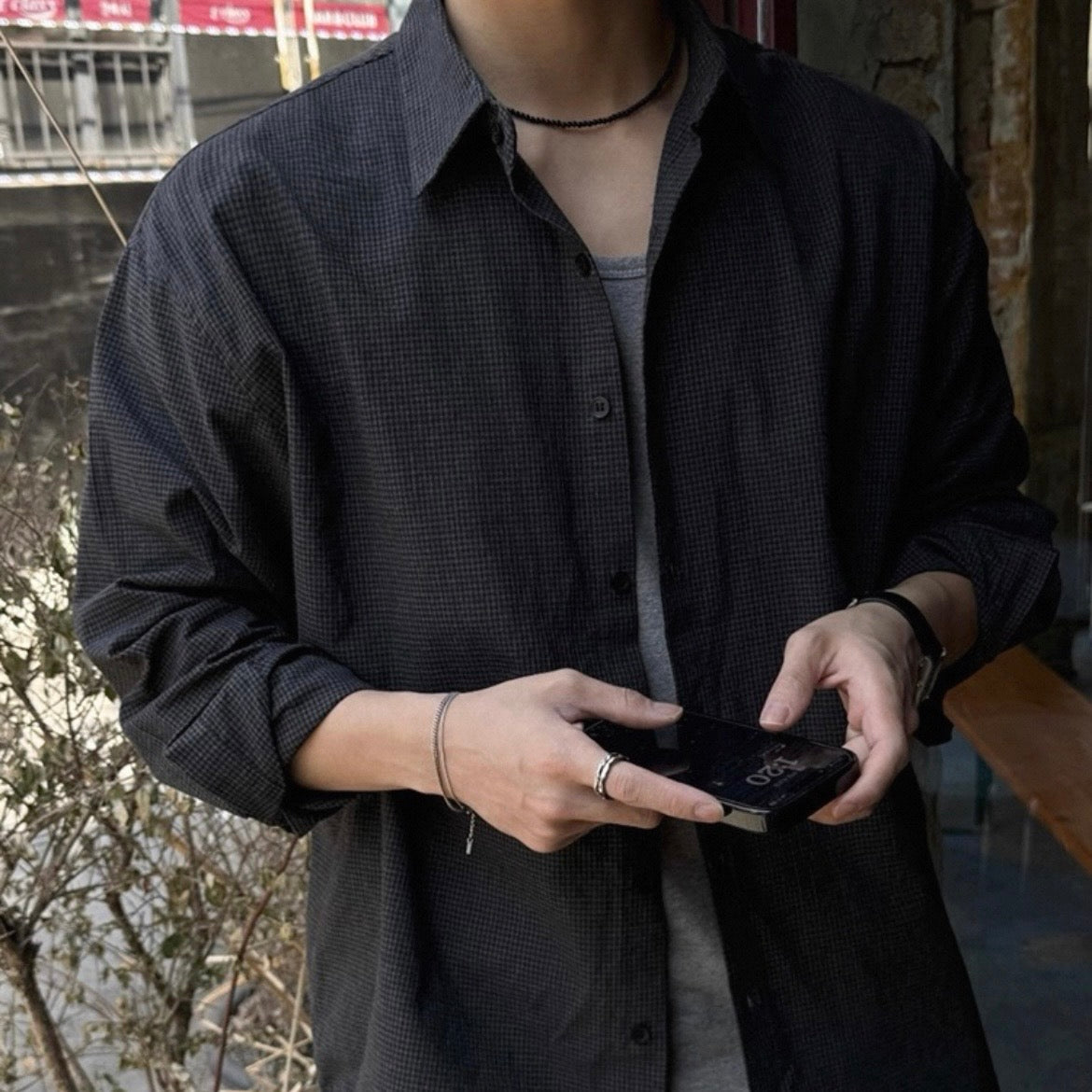 Casual Loose Long-Sleeve Shirt