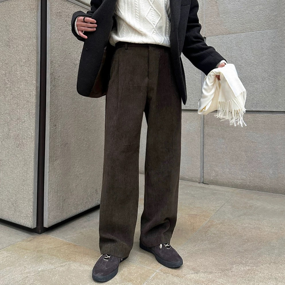 Casual Thick Suit Pants