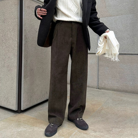 Casual Thick Suit Pants