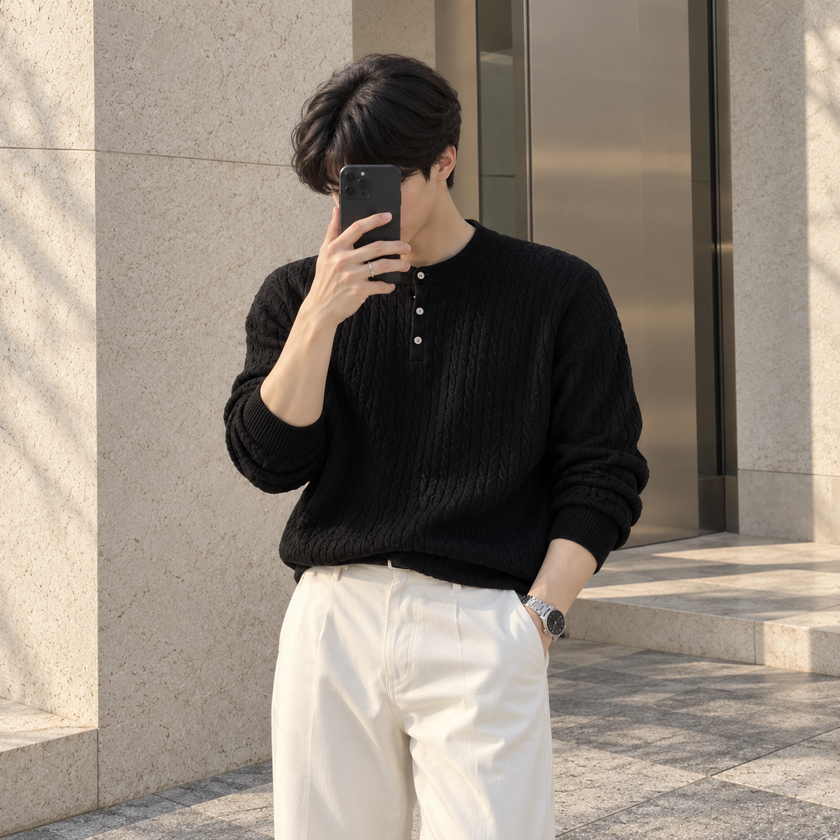 Men's Pullover Knit