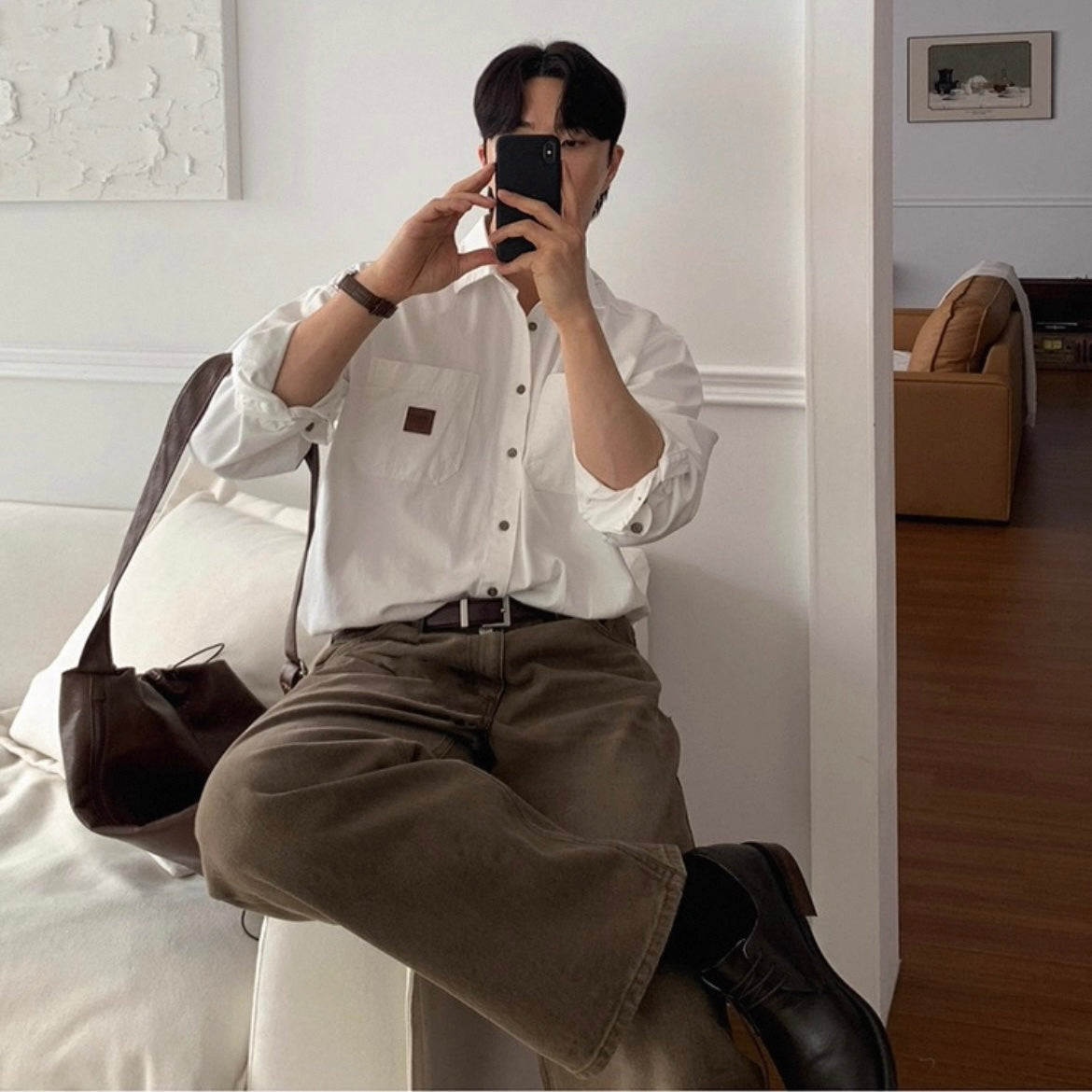 Vintage Loose Straight Jeans