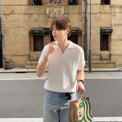 Breezy Knit Short-Sleeve Shirt