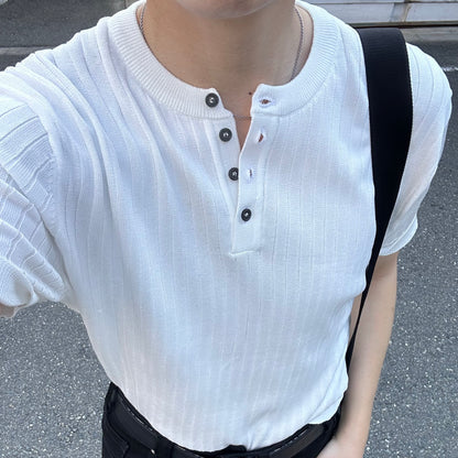Bisher Summer Breeze Henley Tee
