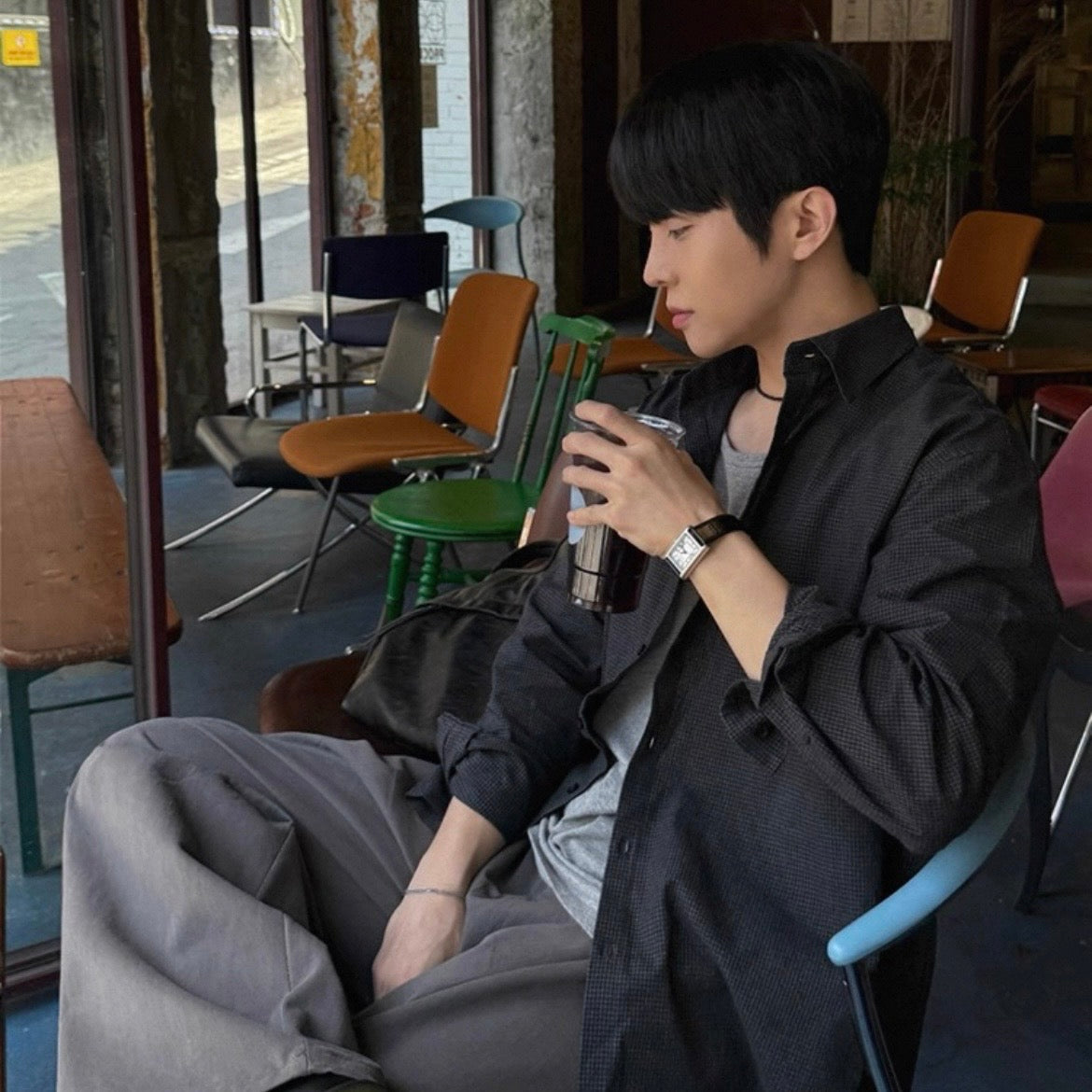 Casual Loose Long-Sleeve Shirt