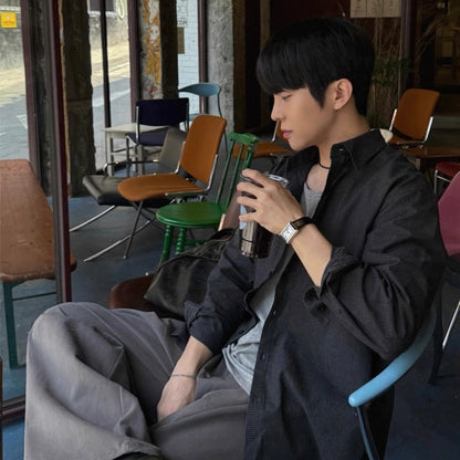 Casual Loose Long-Sleeve Shirt