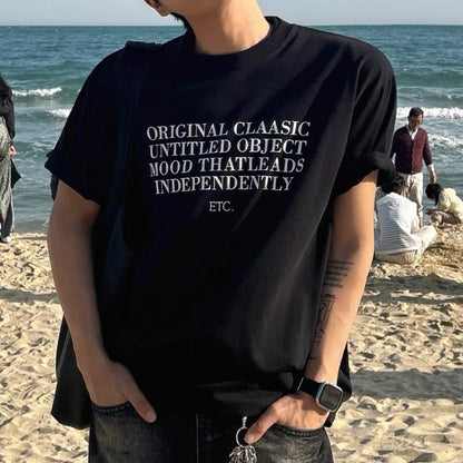 Gangster Style Printed T-Shirt