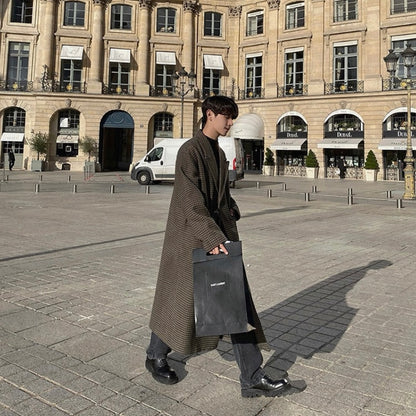 Korean Tweed Windbreaker Jacket