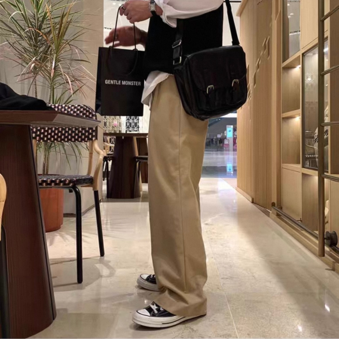 Trendy Loose Drape Pants