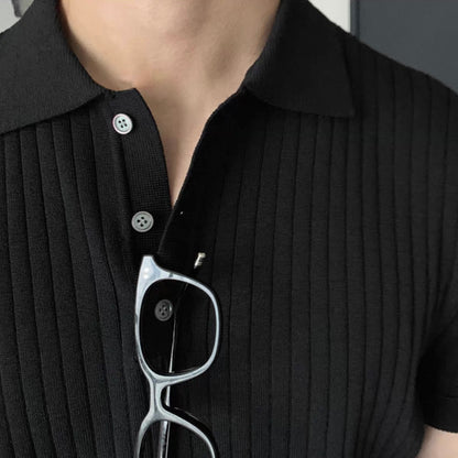 Breezy Stripe Polo