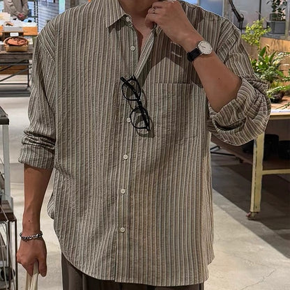 Seersucker Stripe Shirt