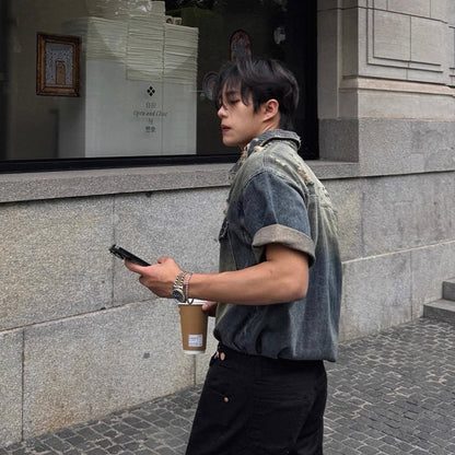 Casual Loose Denim Shirt