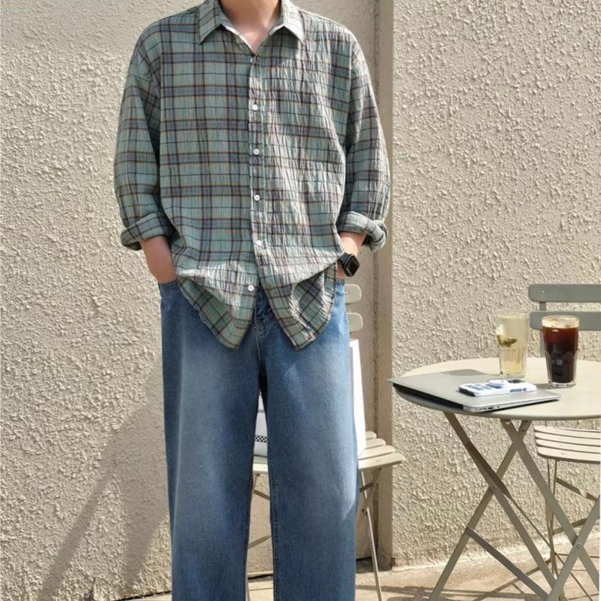 Classic Check Loose Shirt