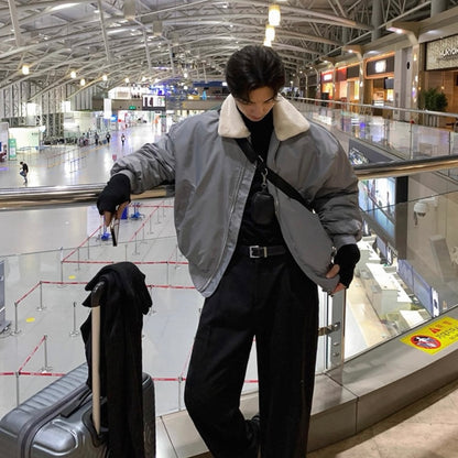 Lambswool Oversized Jacket