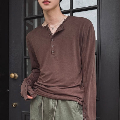 Casual Long-Sleeve T-Shirt