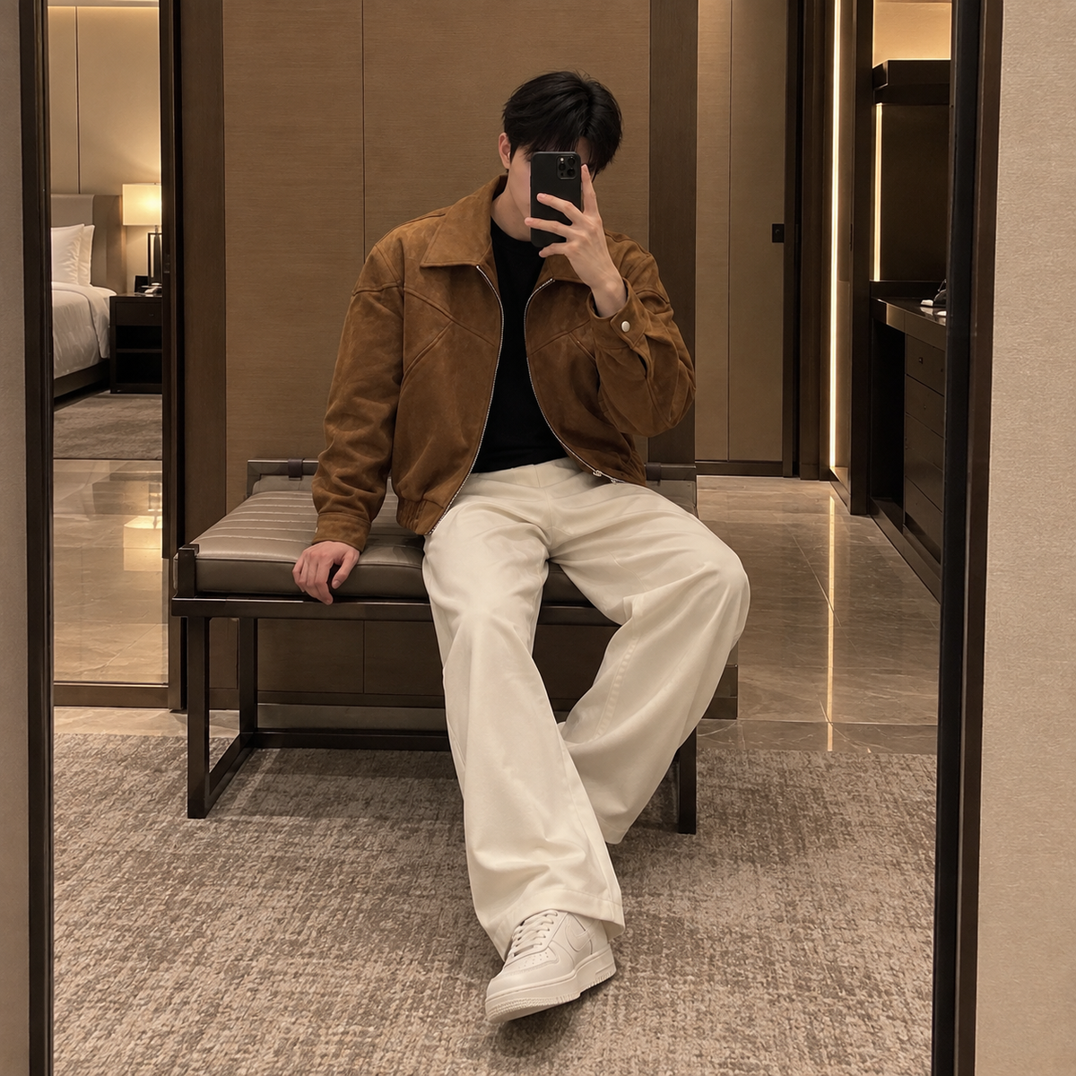 Casual Velvet Jacket