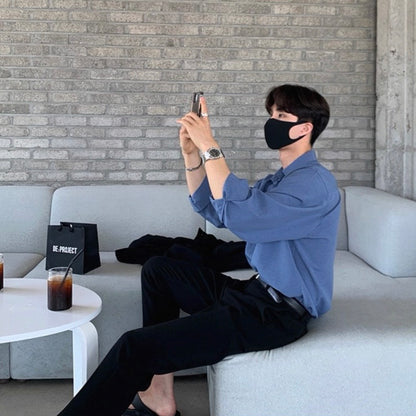 Casual Solid Color Shirt