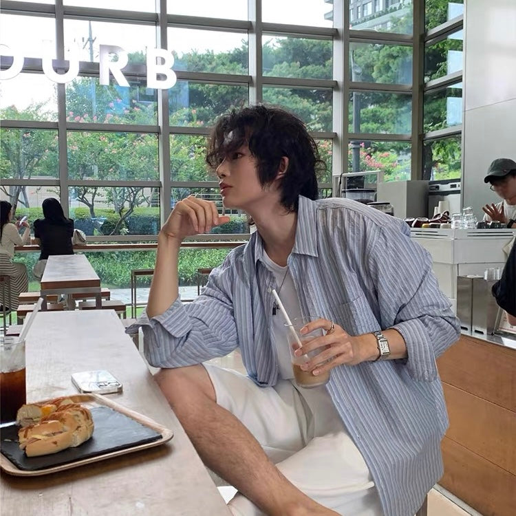 Daily Stripe Relaxed Shirt