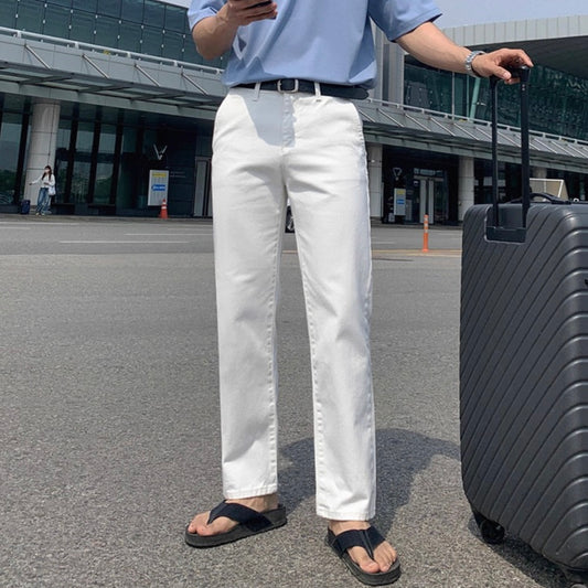 Korean Style White Jeans