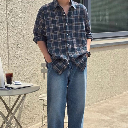 Classic Check Loose Shirt