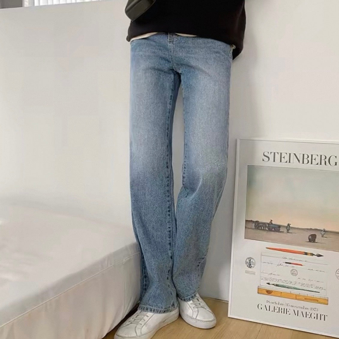 Soft Fade Straight Denim