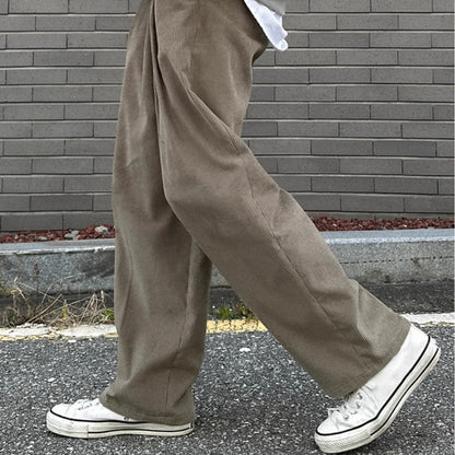 Casual Wide-Leg Pants
