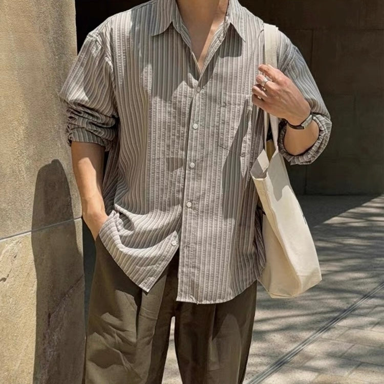 Noel Stripe Oversized Shirt