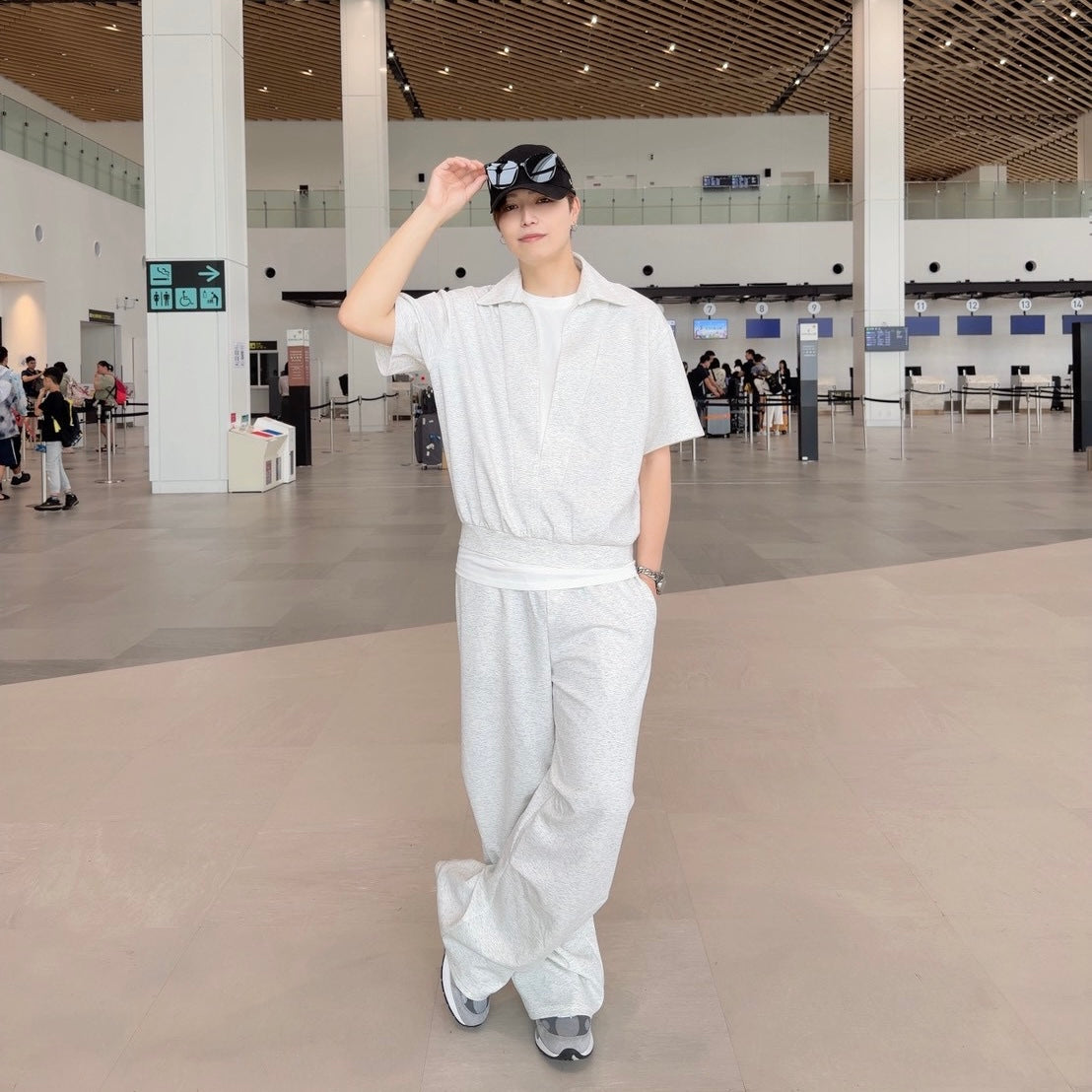 Summer Suit Polo Shirt Set