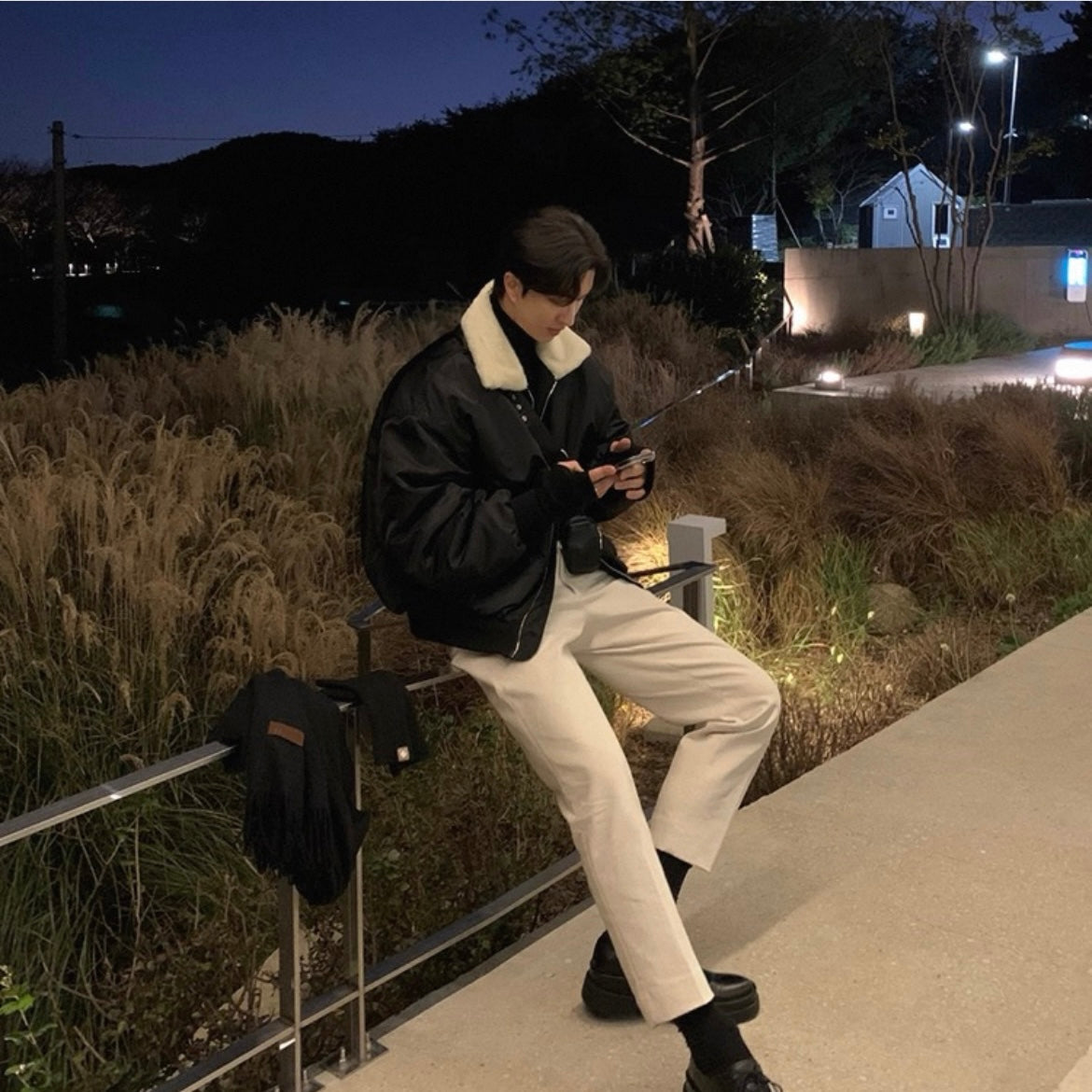 Lambswool Oversized Jacket