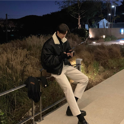 Lambswool Oversized Jacket