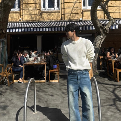 Korean Loose Knit Pullover