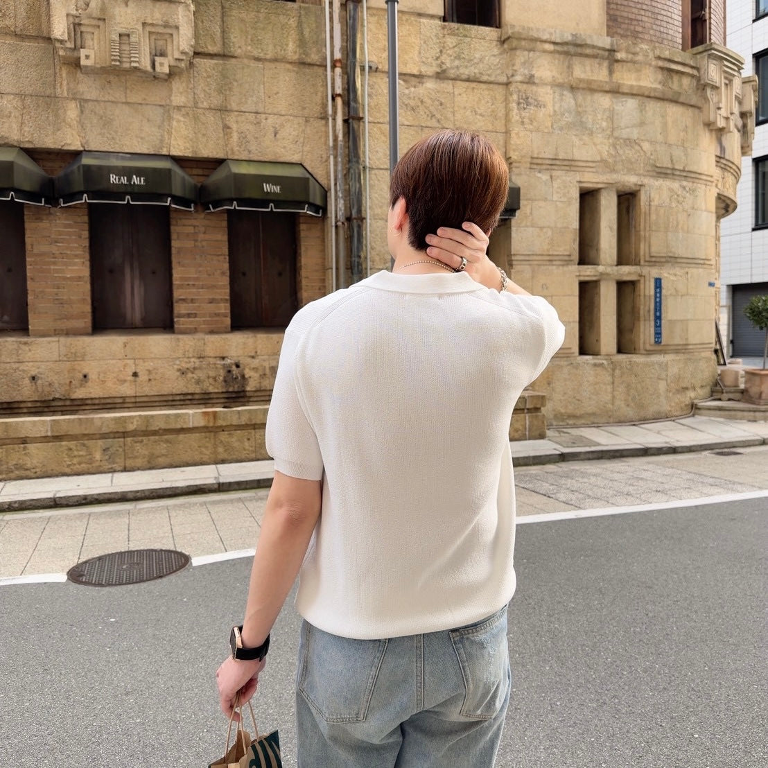 Breezy Knit Short-Sleeve Shirt