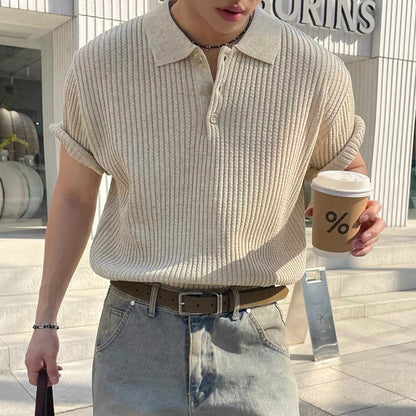 Cool Ice Silk Polo T-Shirt