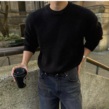 Korean Loose Knit Pullover