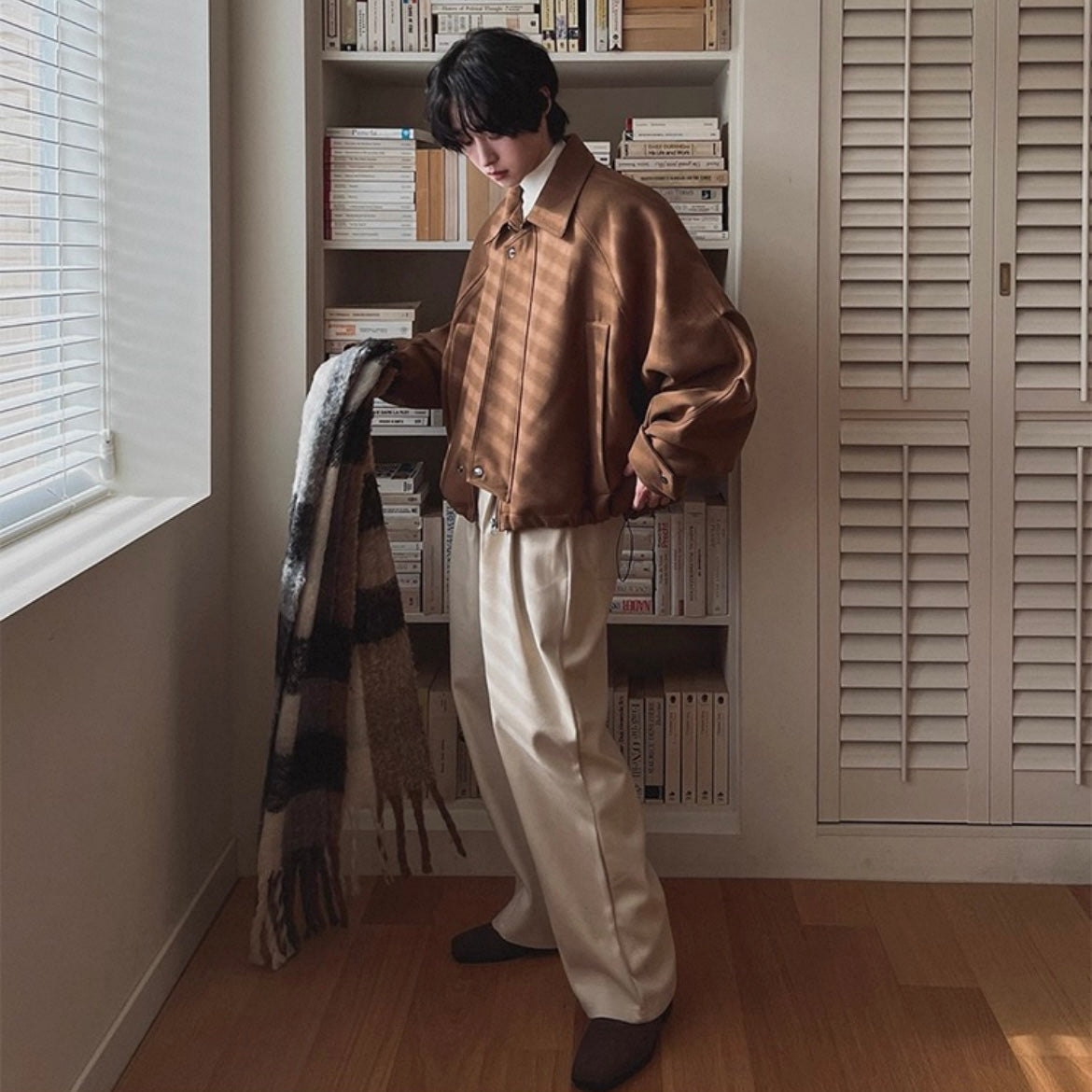 Winter Wide-Legged Commuter Pants