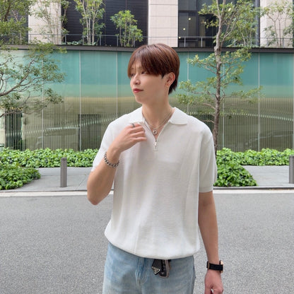 Breezy Knit Short-Sleeve Shirt