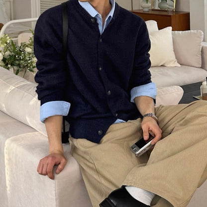 Korean-Style Long Sleeve Shirt