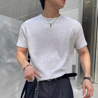 Minimalist Korean Waffle T-Shirt