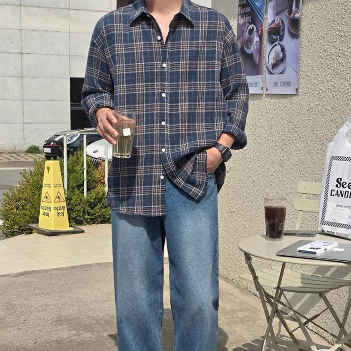 Classic Check Loose Shirt