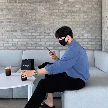 Casual Solid Color Shirt