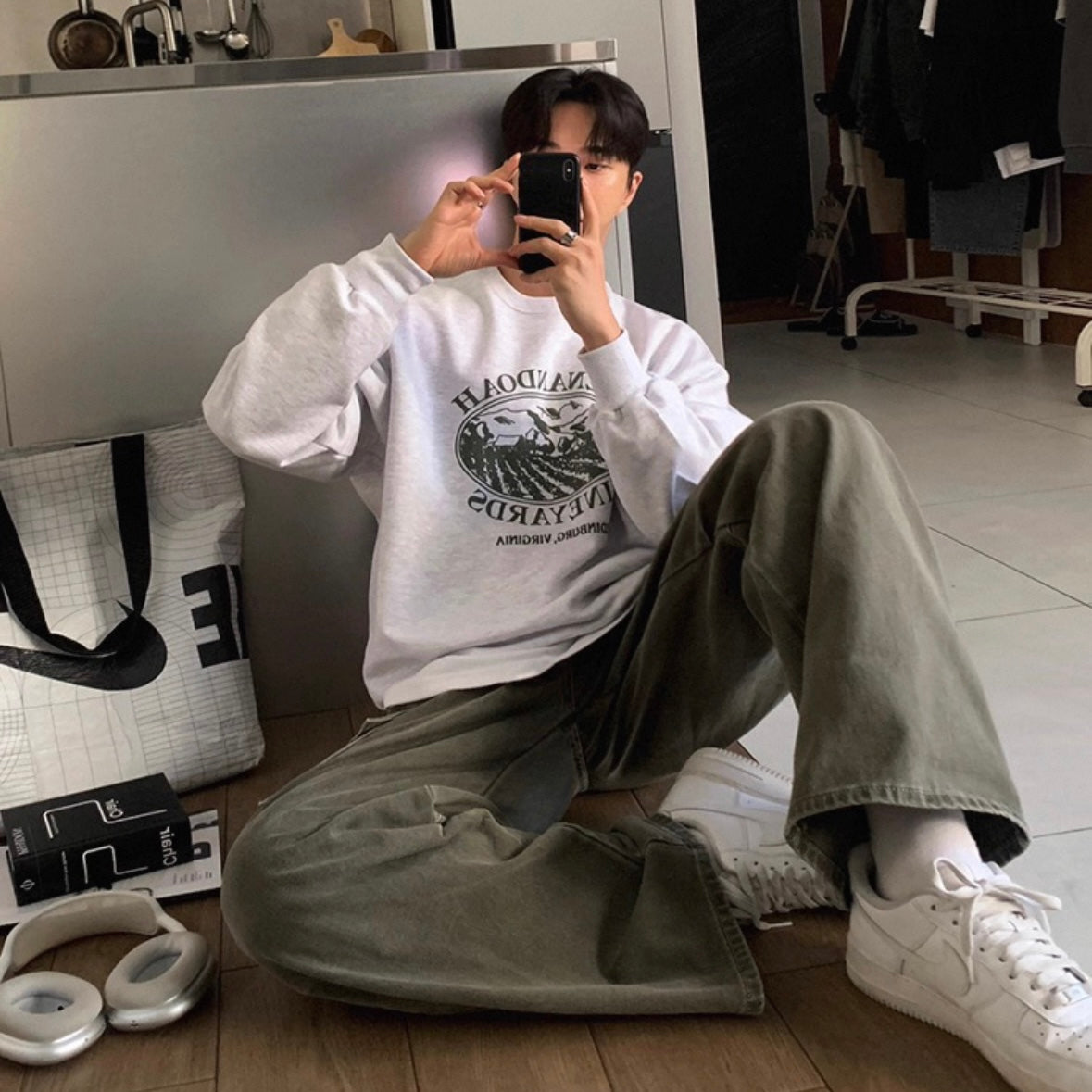 Korean Style Loose Jeans